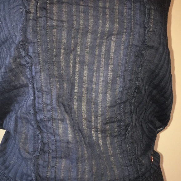 Hollister Navy Blue Scoop Neck Tank Top - Picture 2 of 6